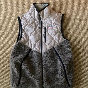 Nike fleece and nylon vest